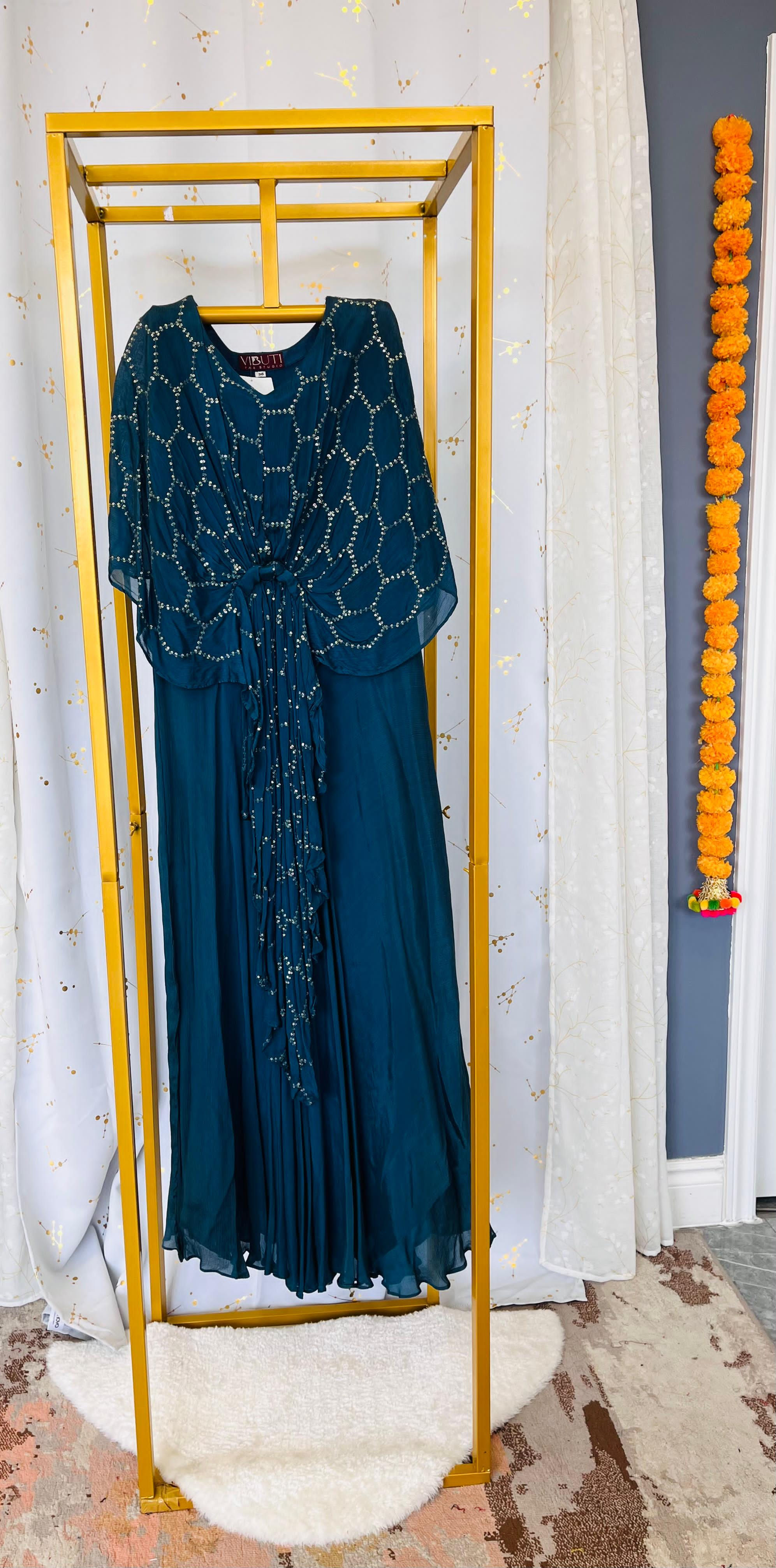 Designer Chinon Sequin Kaftan