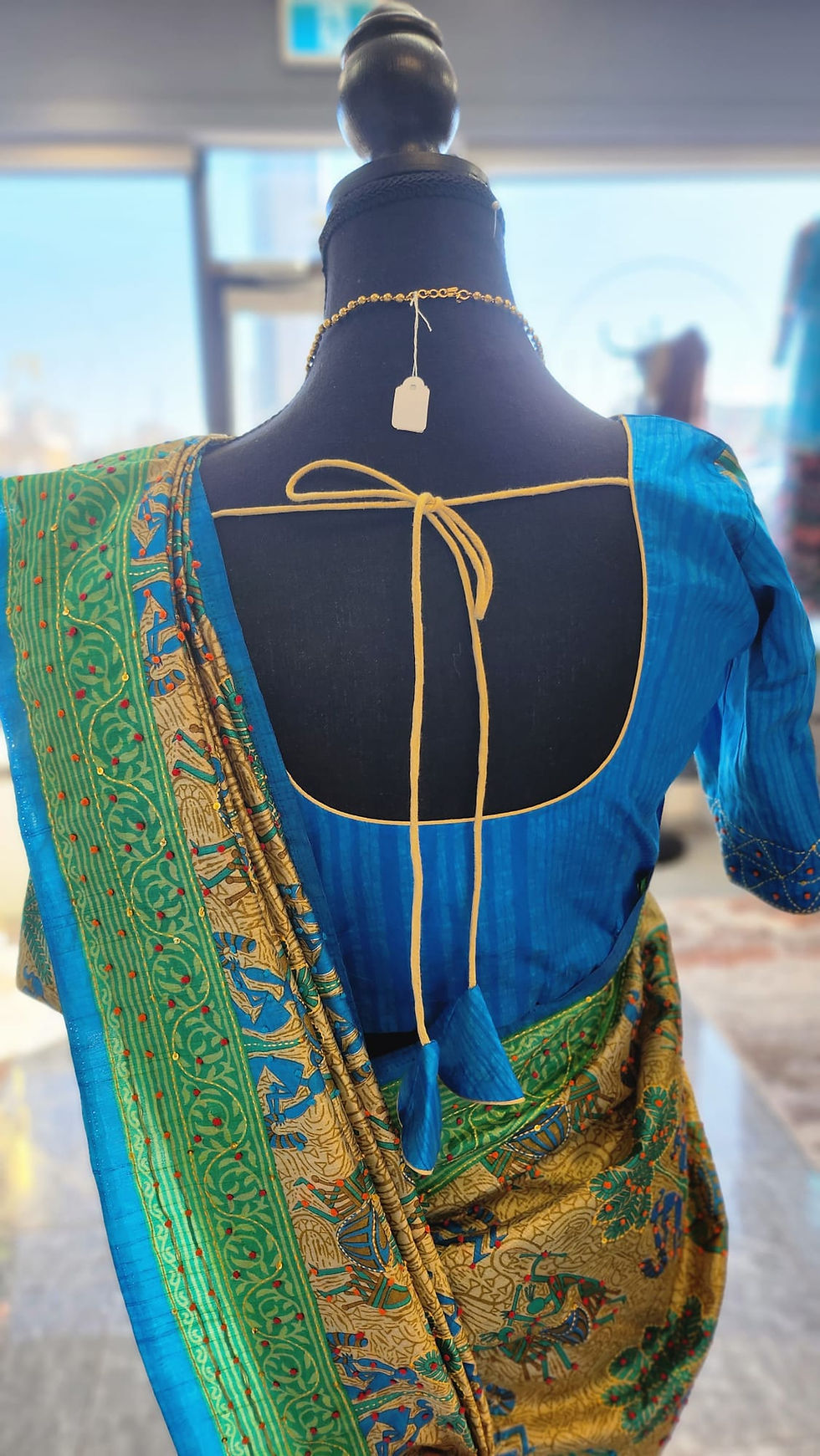 Thumbnail: Kantha Work Saree