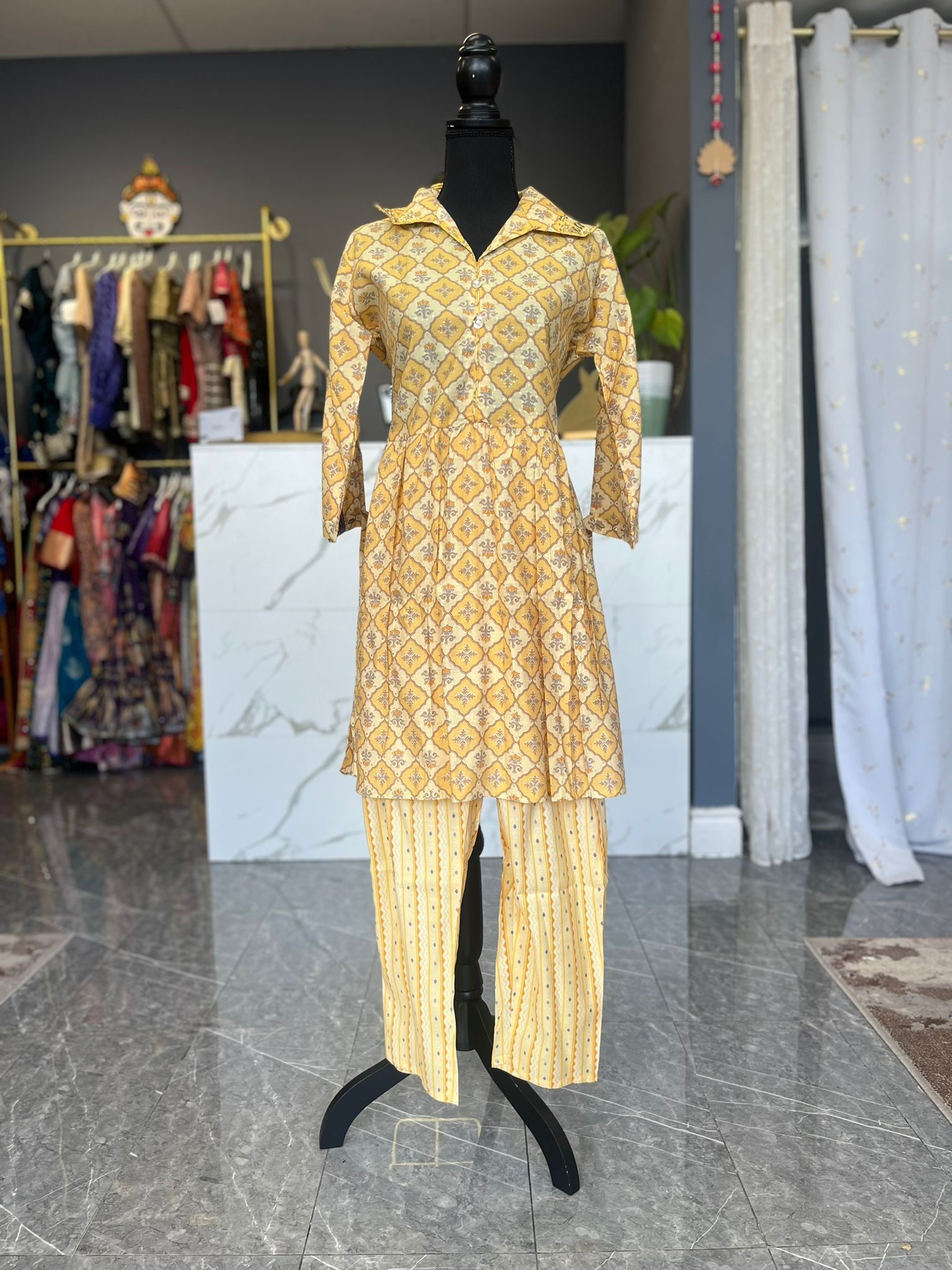 Geometric Print Coord Set