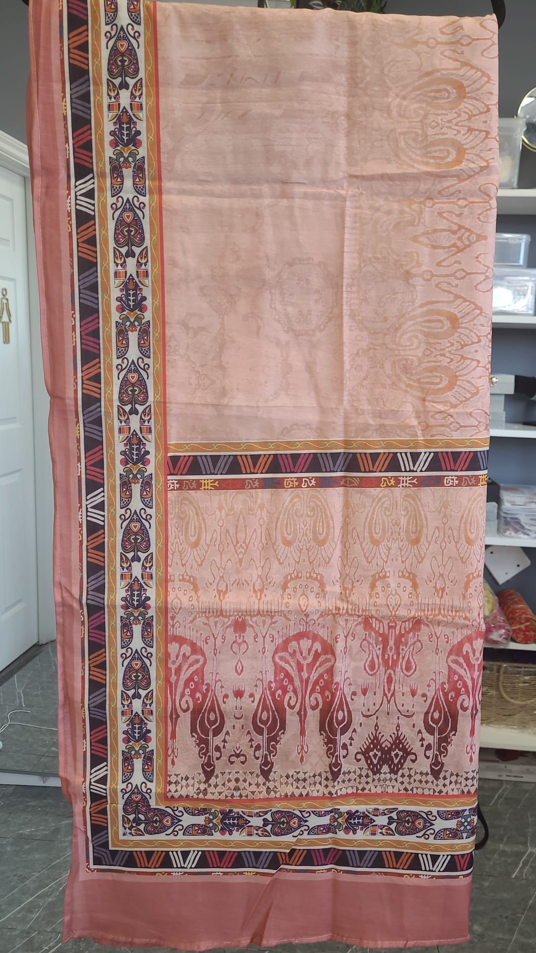 Fancy Cotton Silk Dupatta 