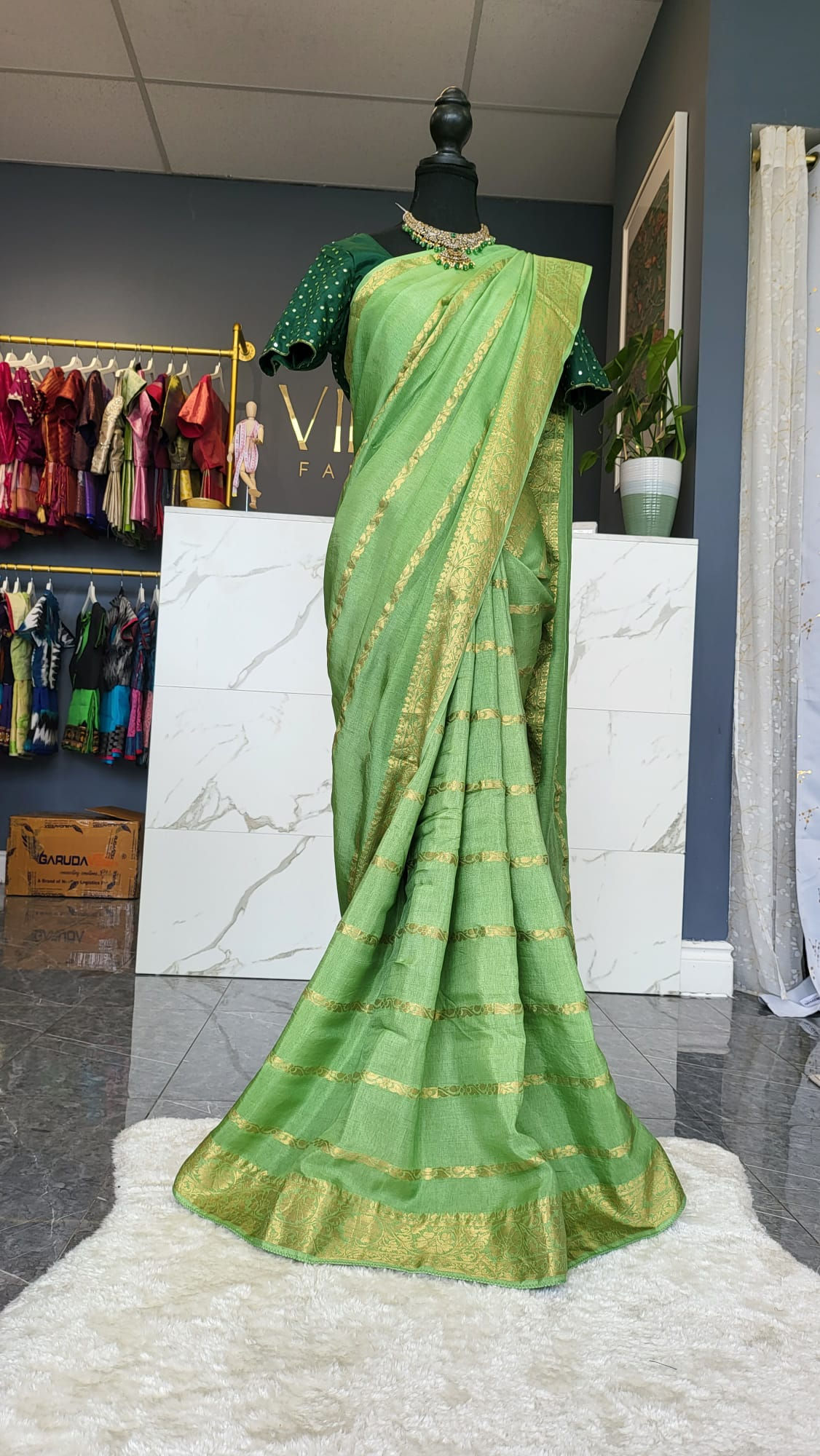 Crepe Georgette Fancy Saree