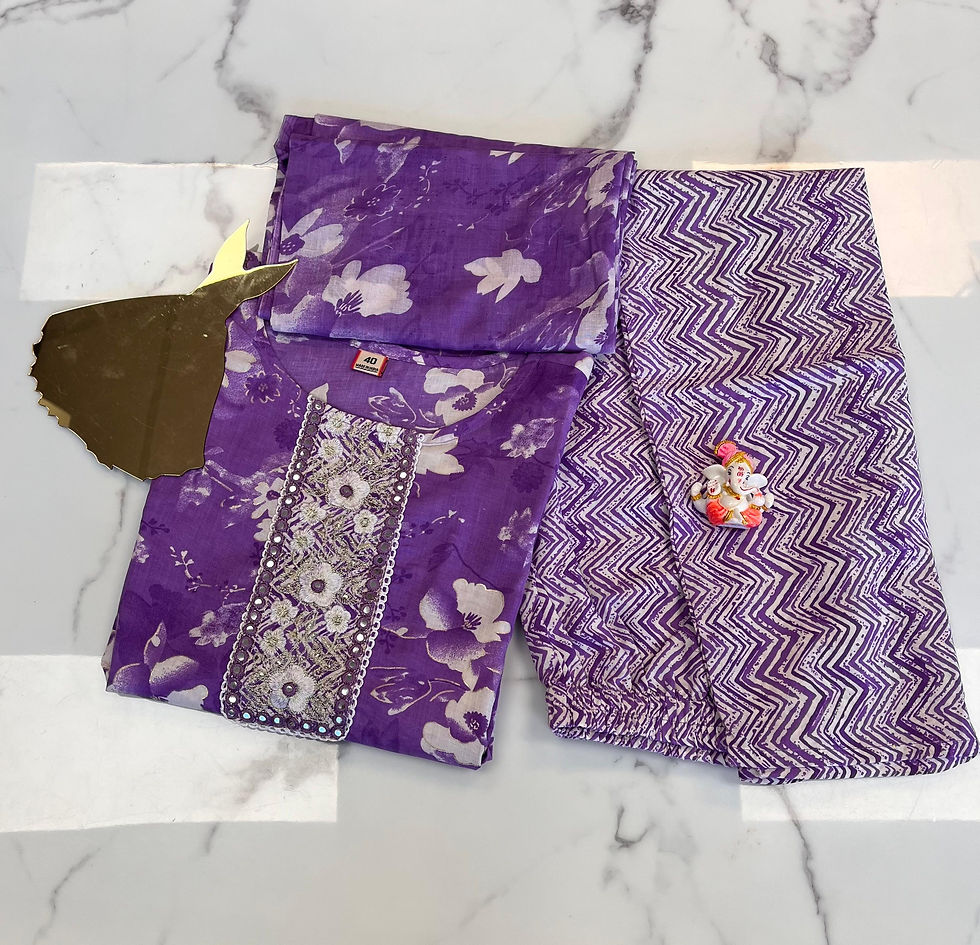 Thumbnail:  Cotton Salwar suit