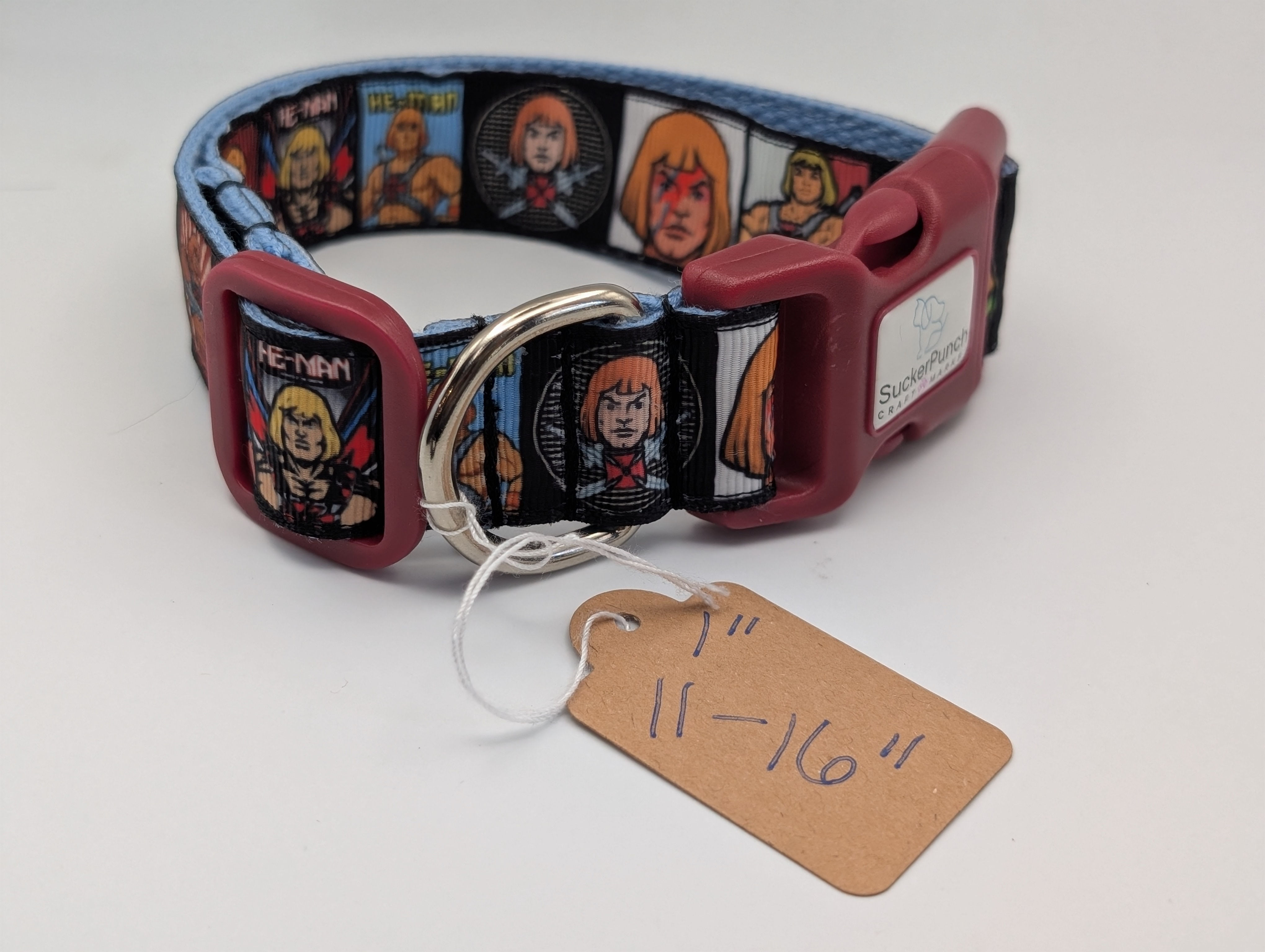 He-Man 1" Cotton Collar 11-16"