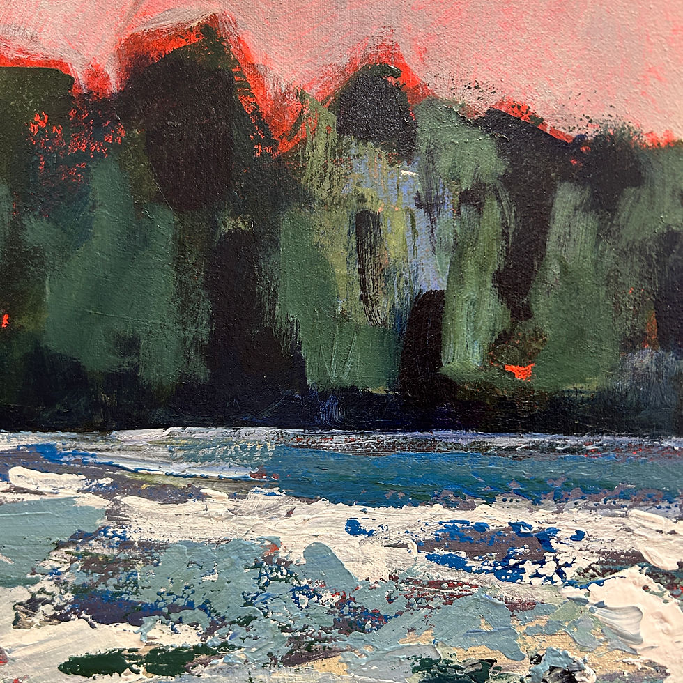 Miniature : River Roaring Rush.
