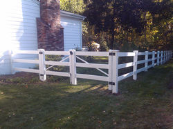 PVC Post & Rail 