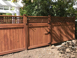 Tongue & Groove Square Lattice top