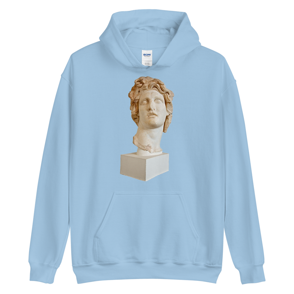 Thumbnail: Vaporwave greece statue Hoodie