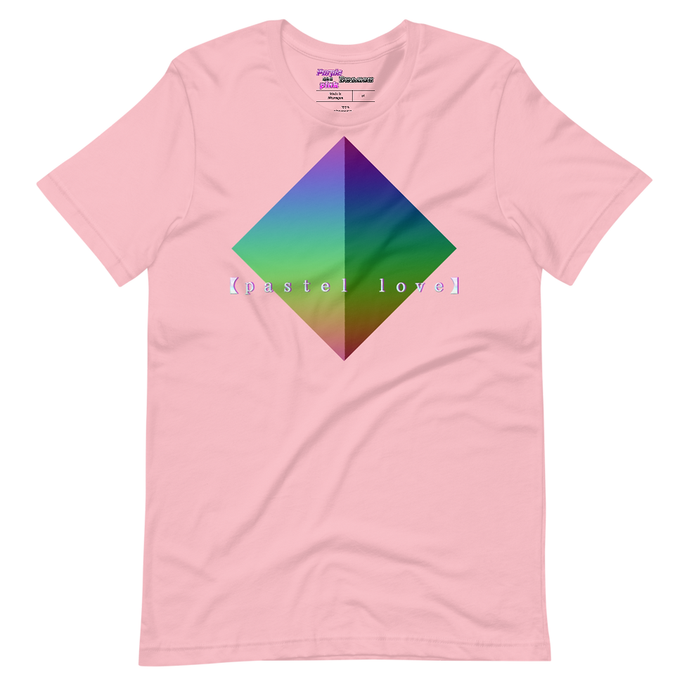 Thumbnail: Pastel love prism t-shirt