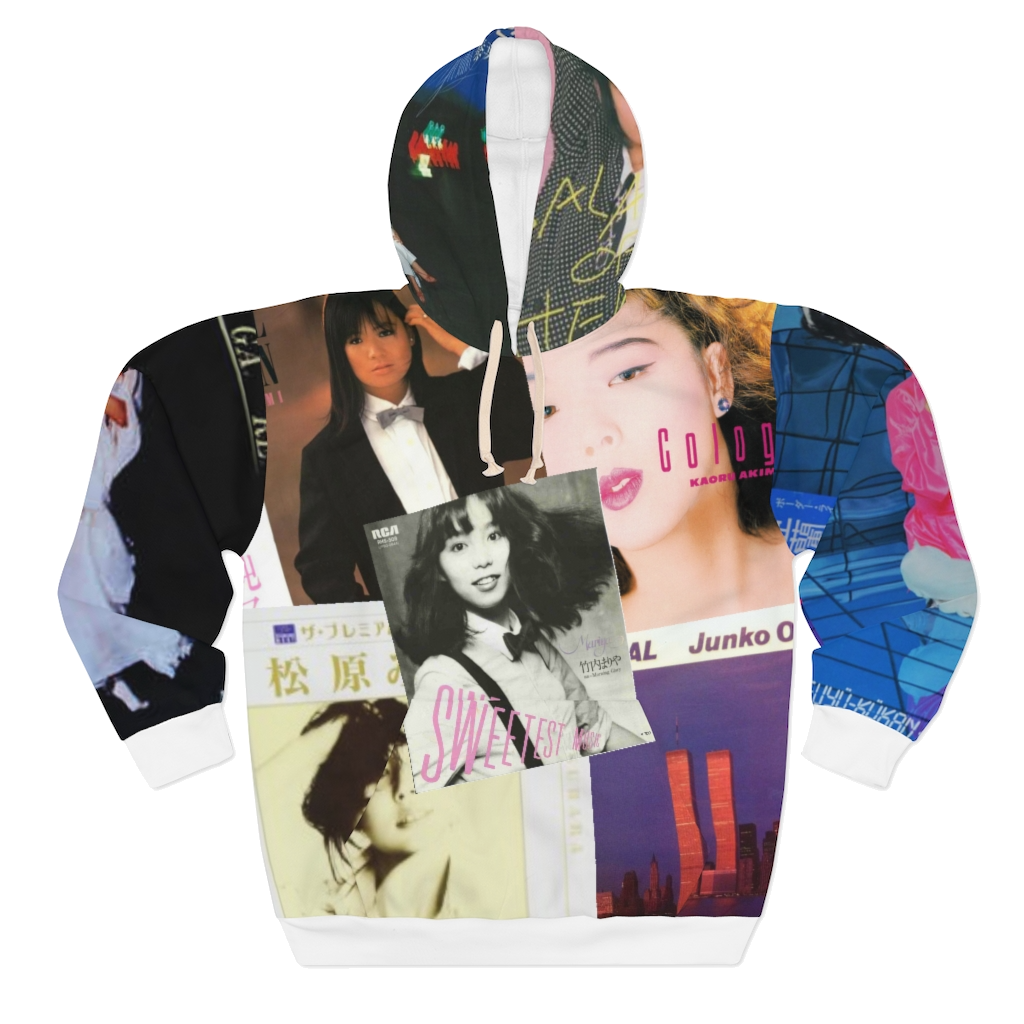 City pop collage Pullover Hoodie