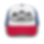 red white & blue trucker hat with black P$D logo