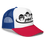 Thumbnail: red white & blue trucker hat with black P$D logo