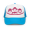 Thumbnail: Light blue and white trucker hat with hot pink P$D logo