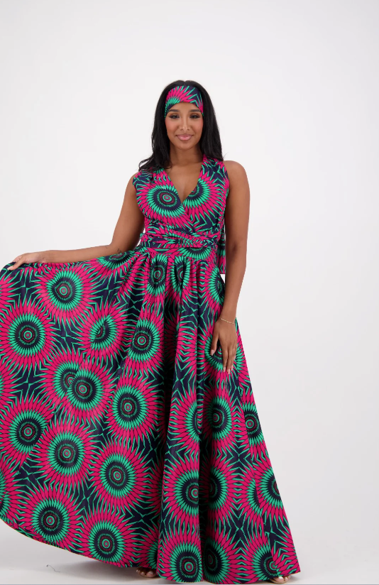 Thumbnail: Infinity Ankara Dress 10