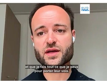 21/4/26 - EURONEWS - Louis Arnaud, ex-otage français en Iran décrit la prison d'Evin comme "l'antre-du-diable"