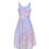 Thumbnail: EK logo & Unicorn print Sleeveless Dress