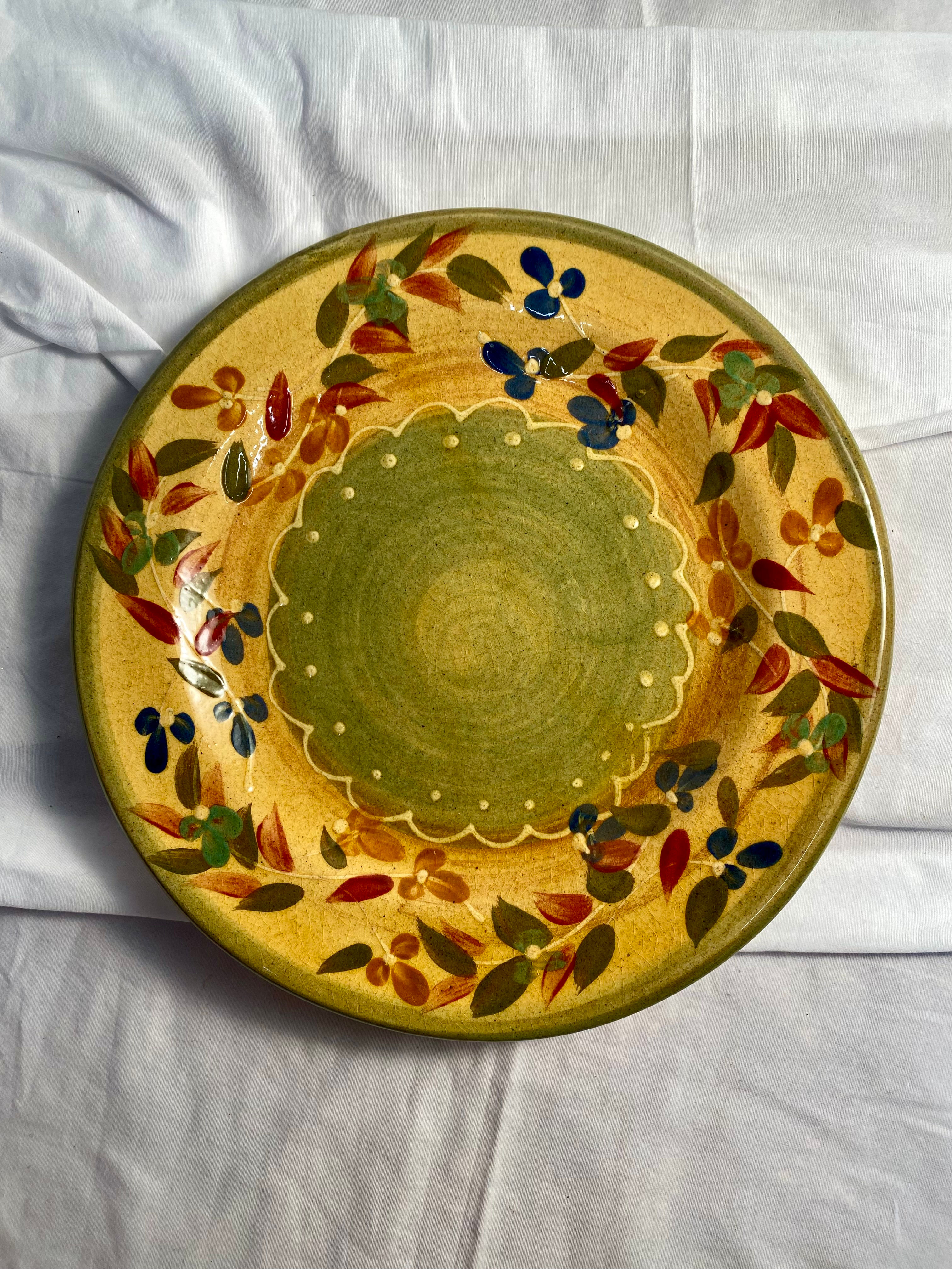 Vintage, Terre e Provence Plate - Round