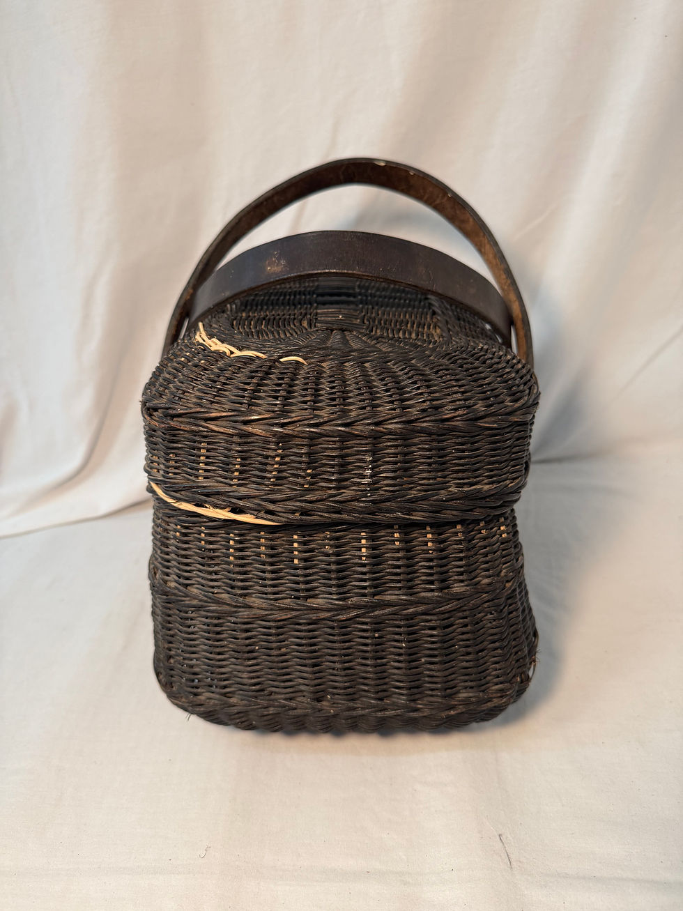 Thumbnail: Antique, French Market Basket late 1800s