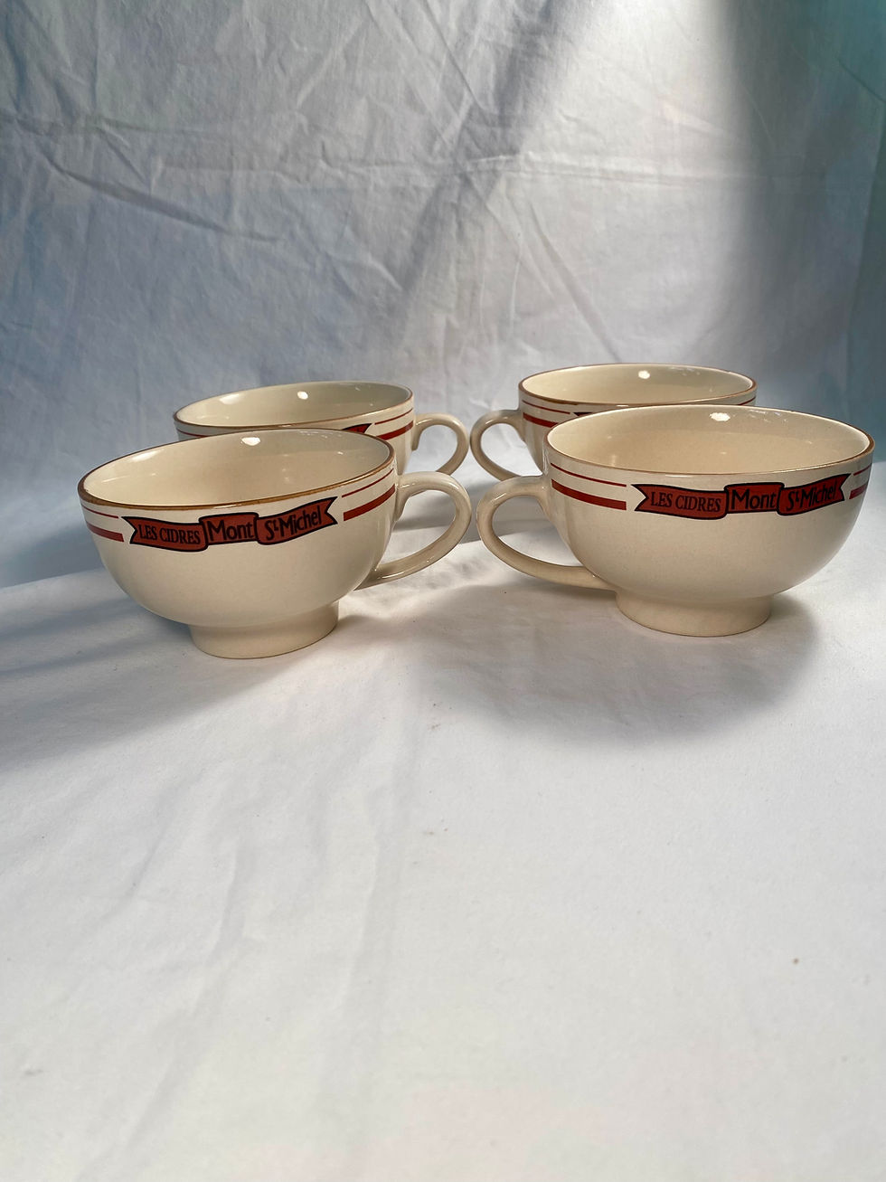 Thumbnail: Vintage, French, Cider, 4 Cups