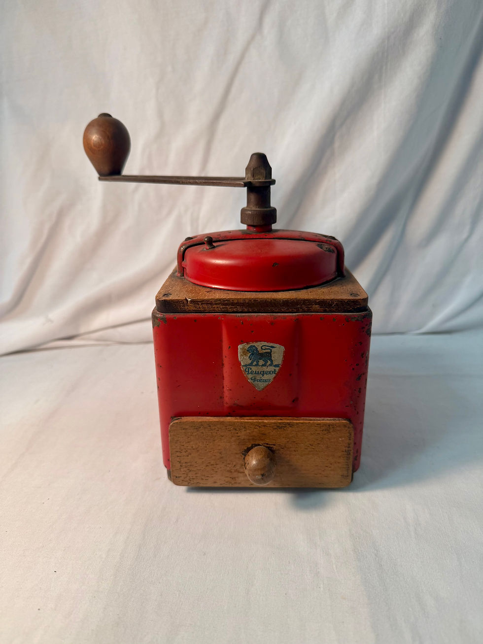 Thumbnail: Vintage, French, Peugeot Freres Coffee Grinder