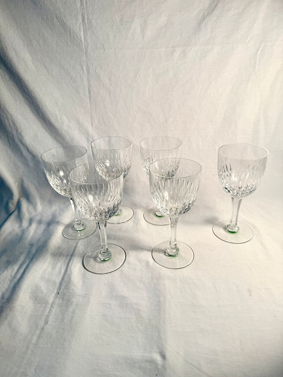Thumbnail: Vintage, French, Stemware, Set of 6