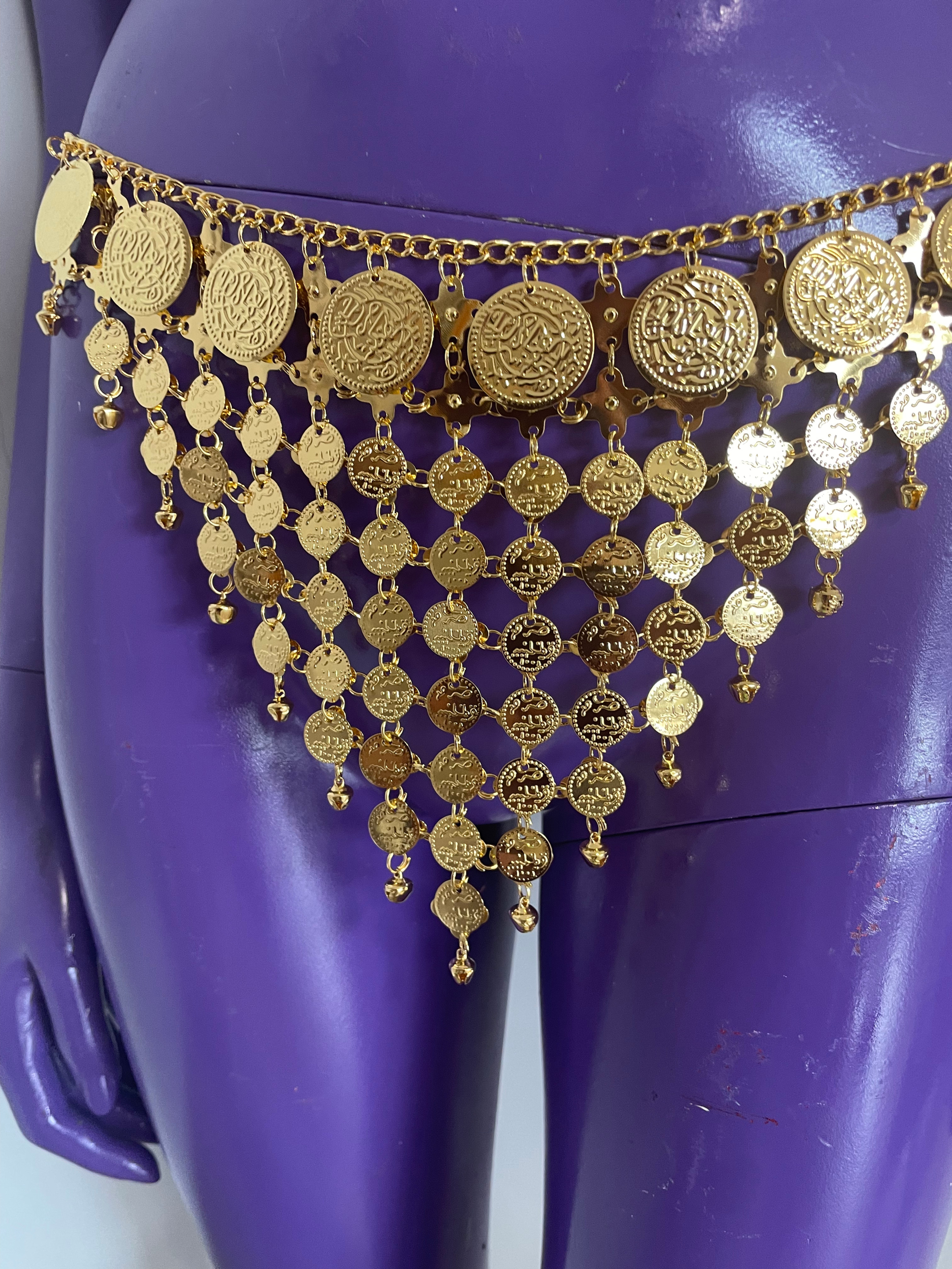 Gold Coin Waist Chain 
