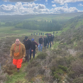 Community Walk Up The Hill