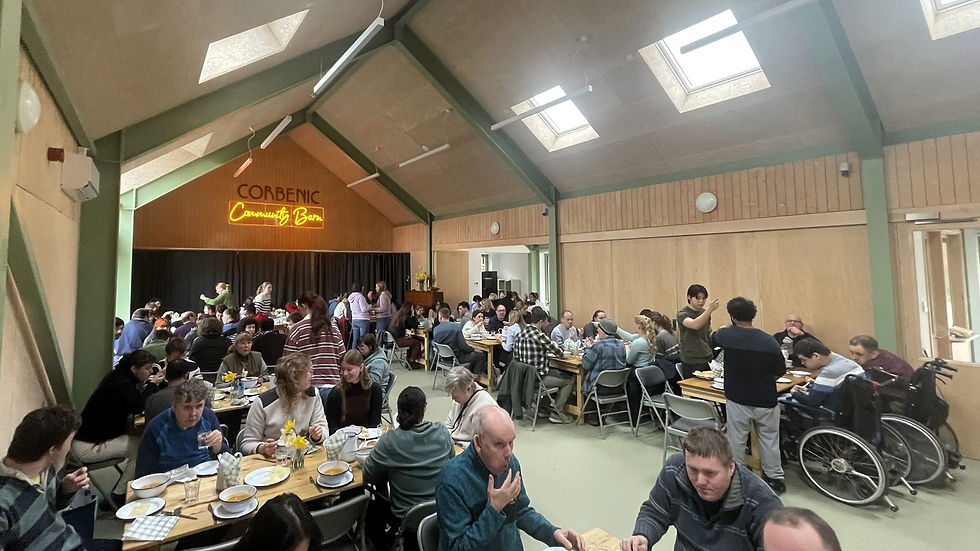 Lots of space to easily accommodate everyone.