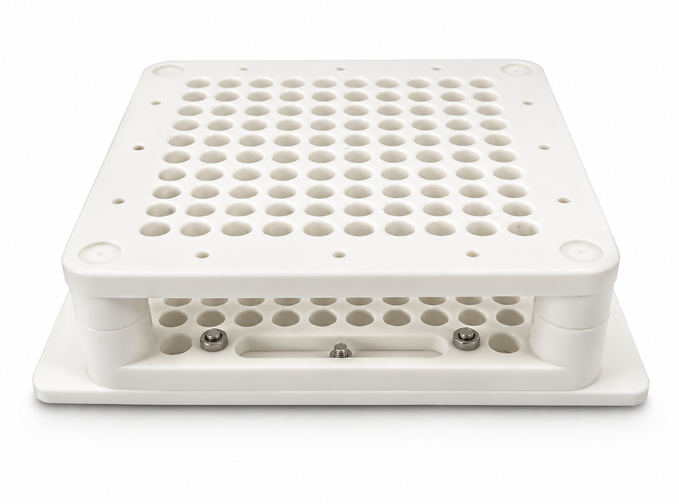 Medical plastic components manufacturer tube tray