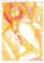 Femme en orange
