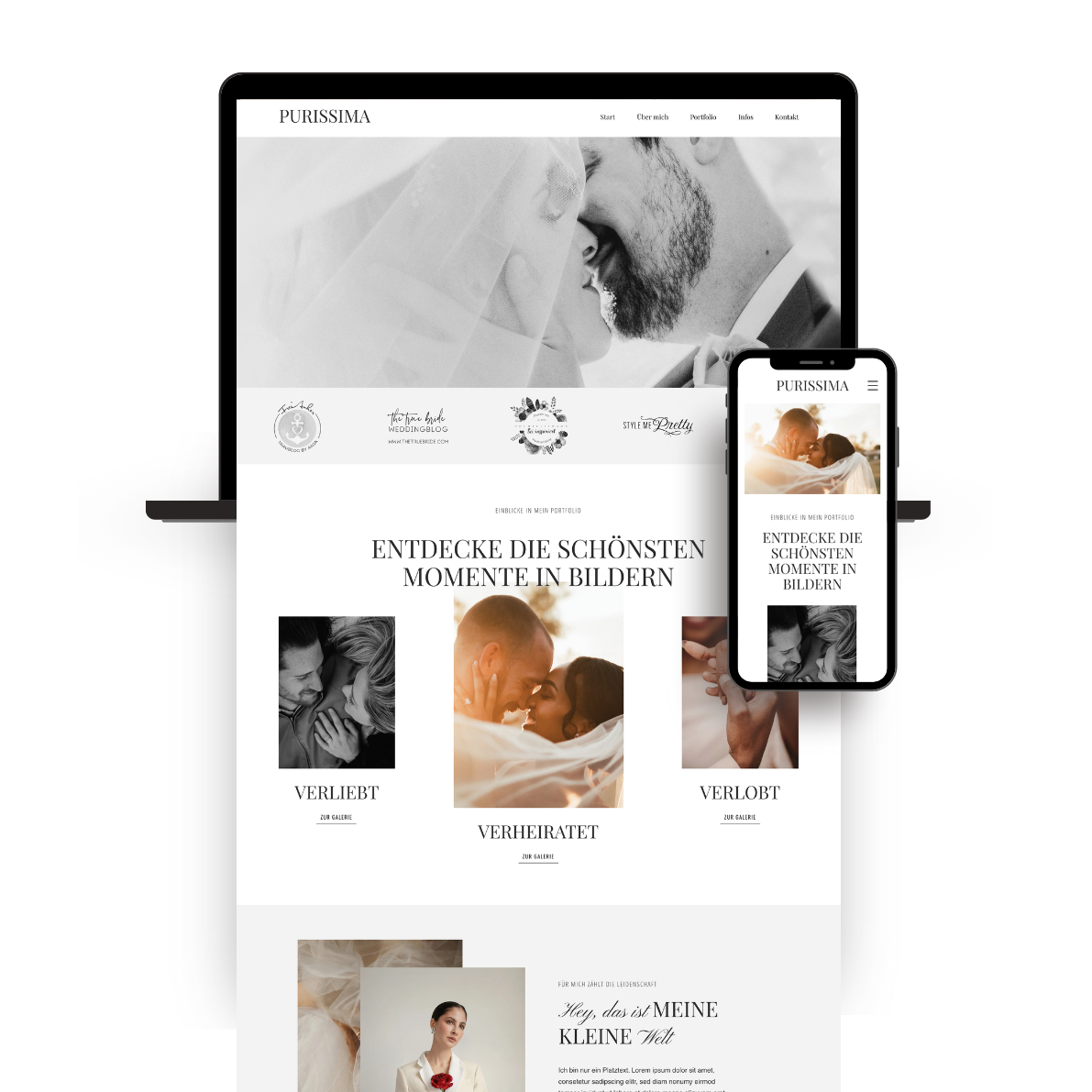 Wix Website Template Fotografin