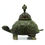Thumbnail: Brass Verdigris Tibetan Turtle Incense Holder
