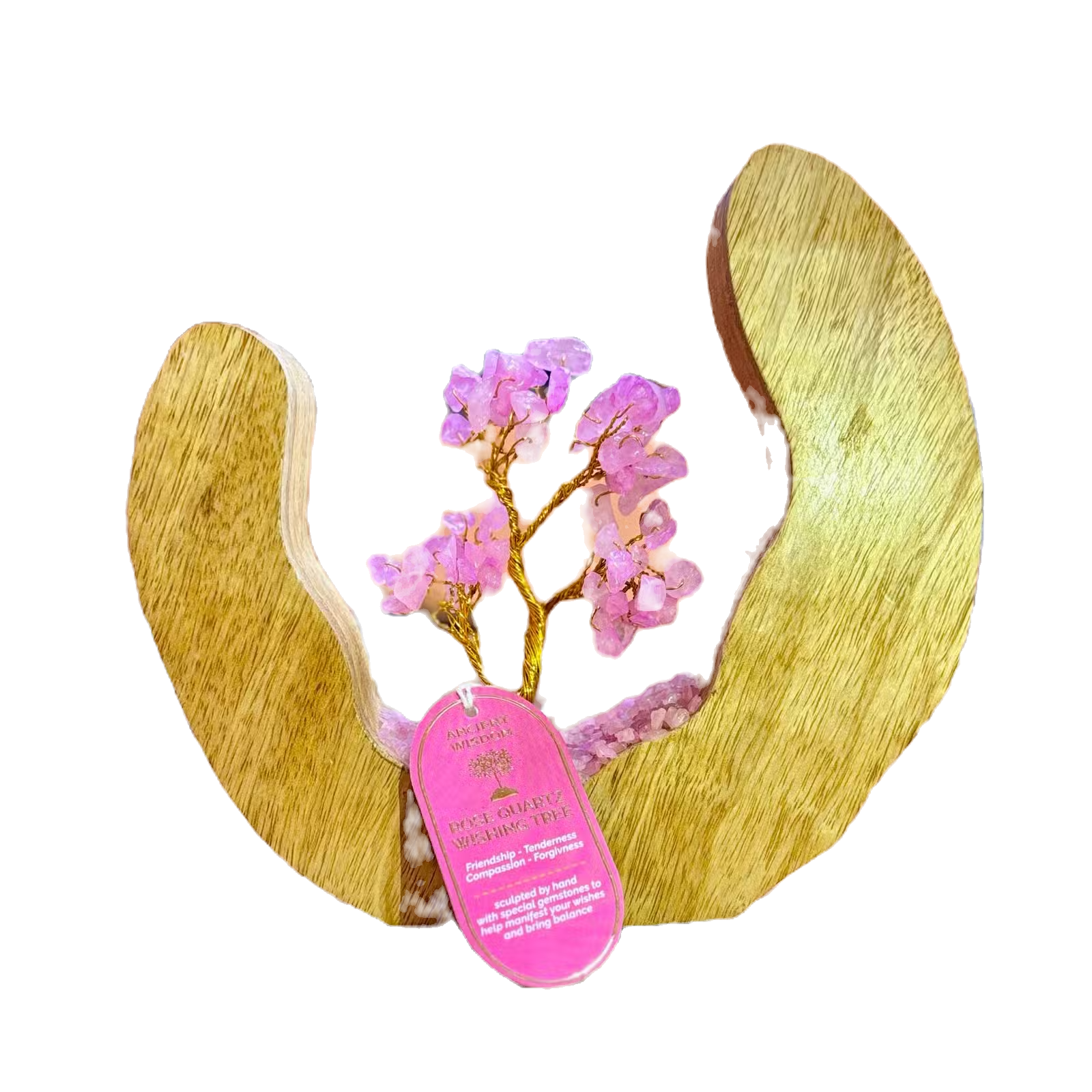 Gemstone Tree Garden -  Rose Quartz