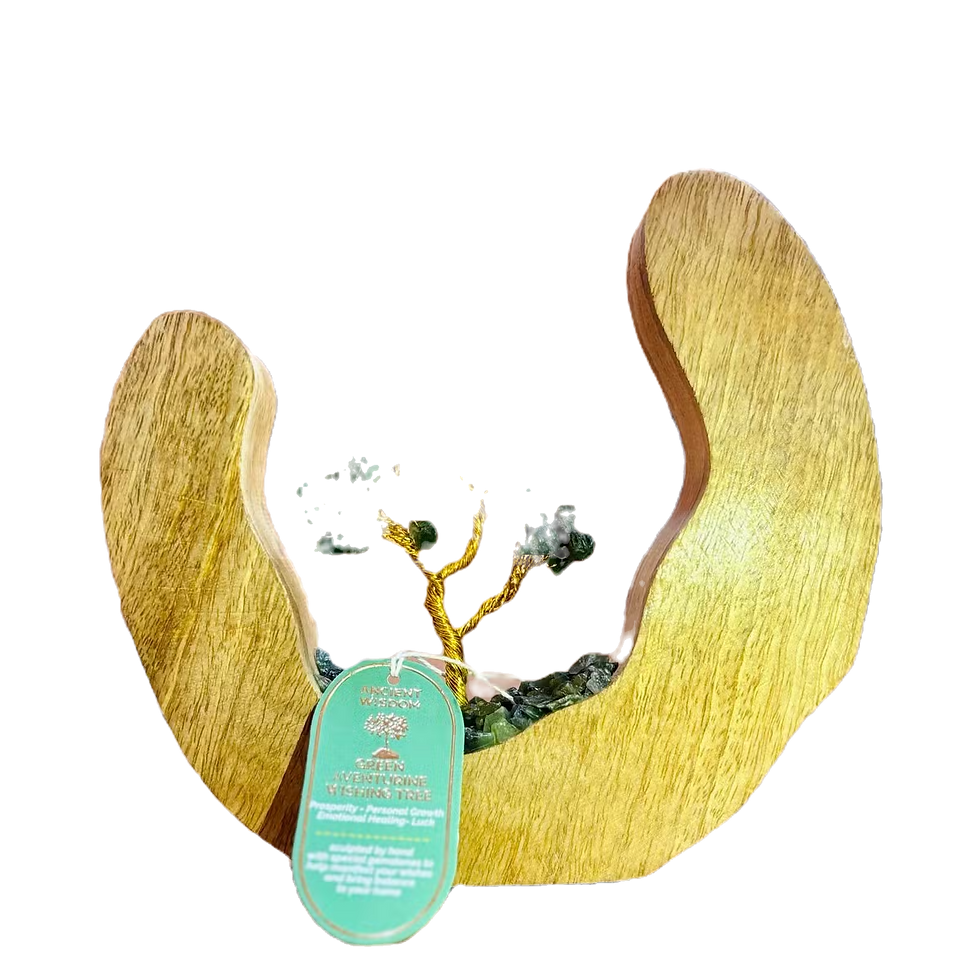 Gemstone Tree Garden - Green Aventurine