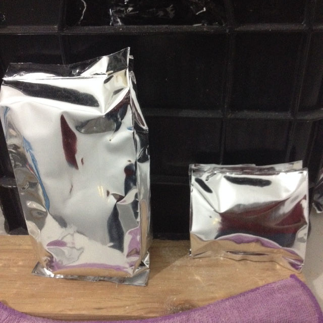 Bolsa de 500g y muestra personal