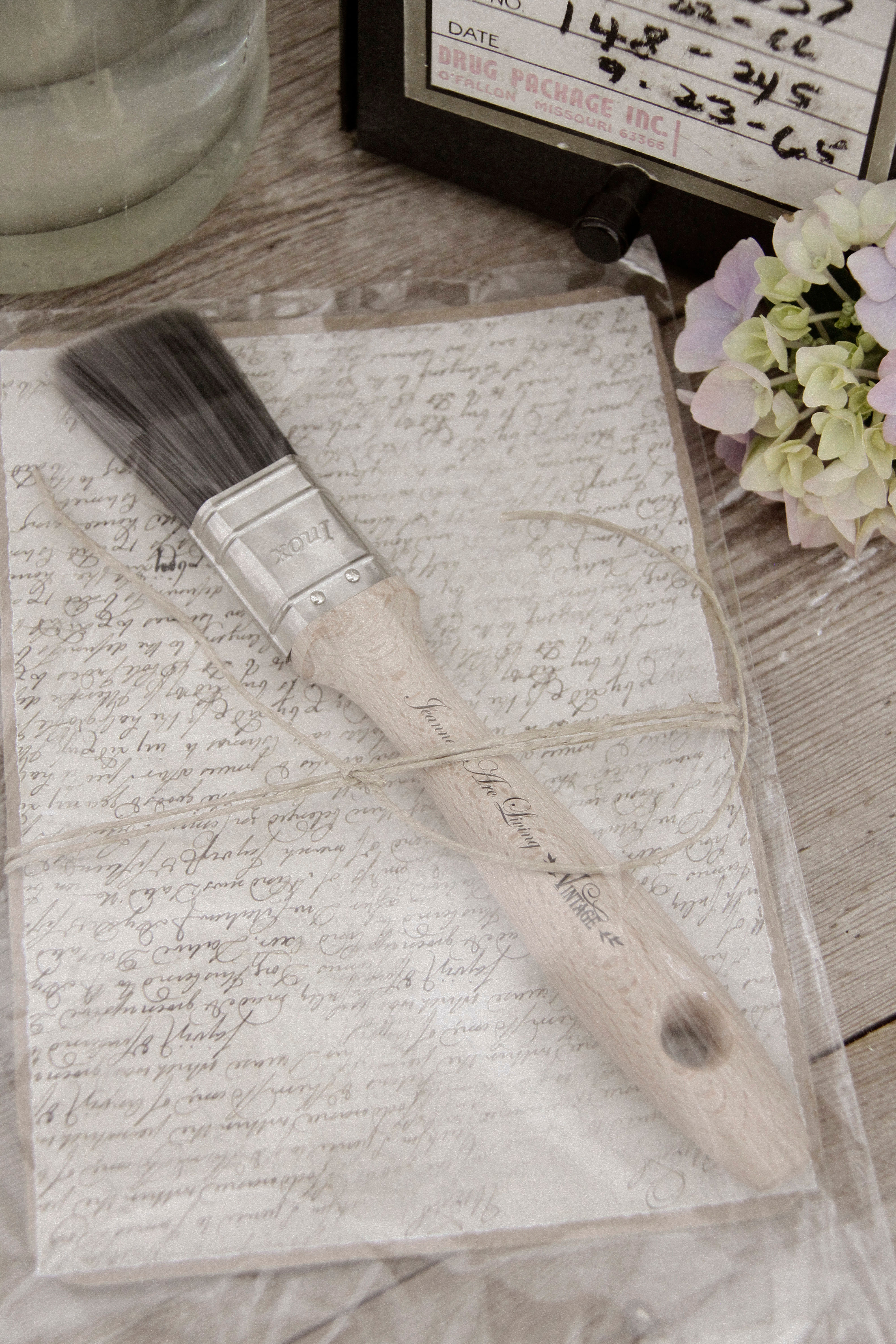 Flad pensel - 1" - ekstra høj kvalitet