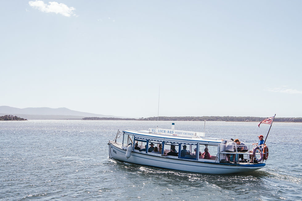EGCMA Mallacoota Inlet cruise on the M.V. Loch-Ard - Sunday Afternoon