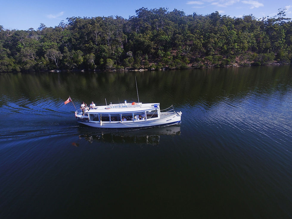 EGCMA Mallacoota Inlet cruise on the M.V Loch-Ard
