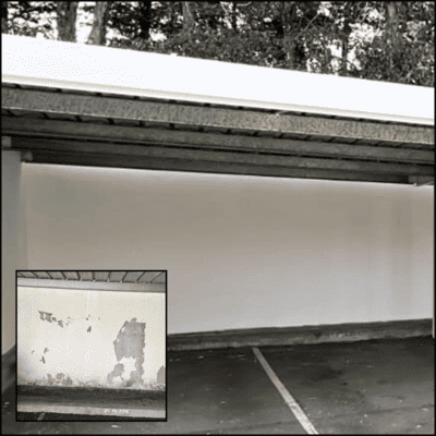 1 Exterior painting commercial carport
