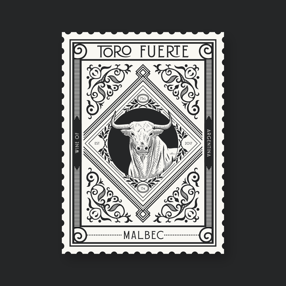 Toro fuerte