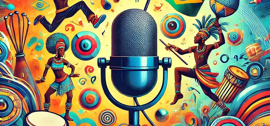 DALL·E 2024-07-07 18.36.49 - An energetic and colorful illustration for a podcast about Af