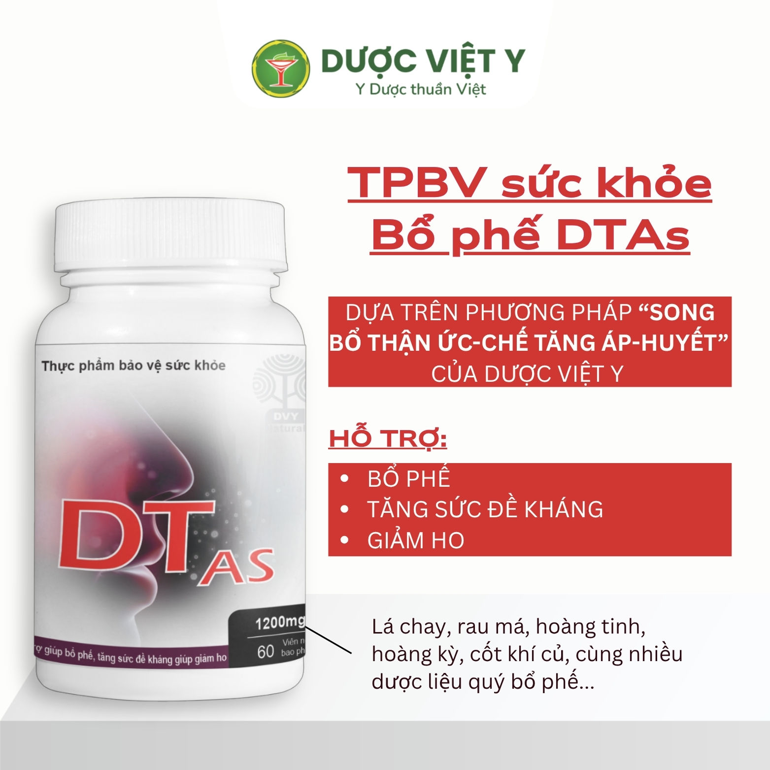Functional foods to support Lung Tonic – DTAs