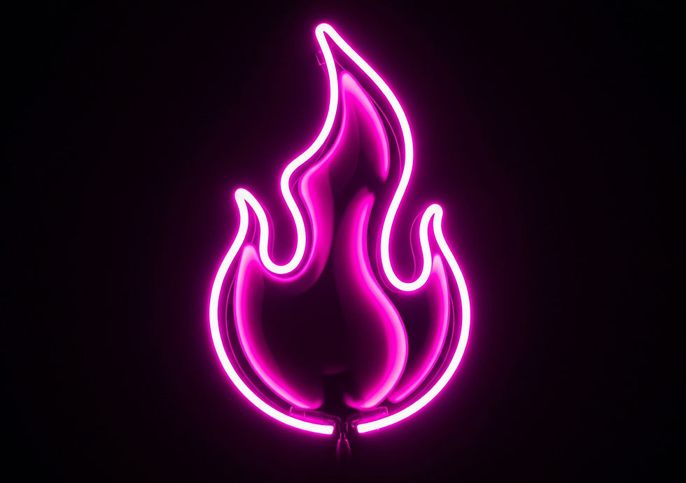 Looks like someone is playing with fire...