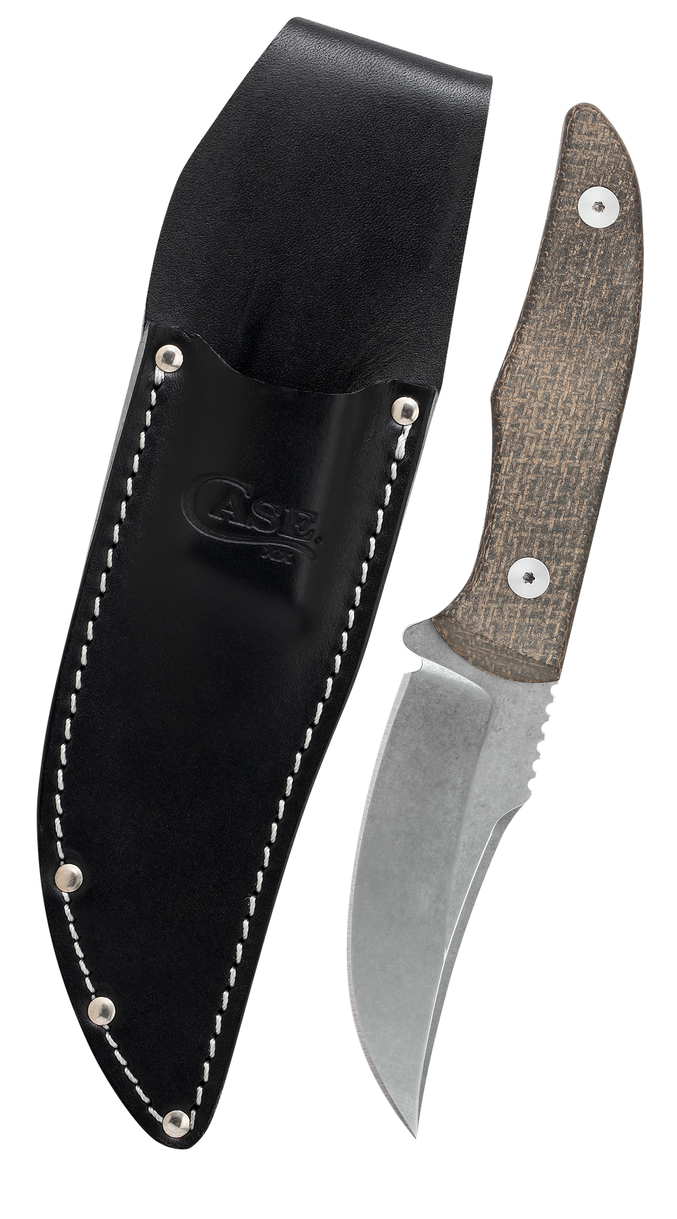 Chris Taylor OD Green Burlap Micarta Hunter