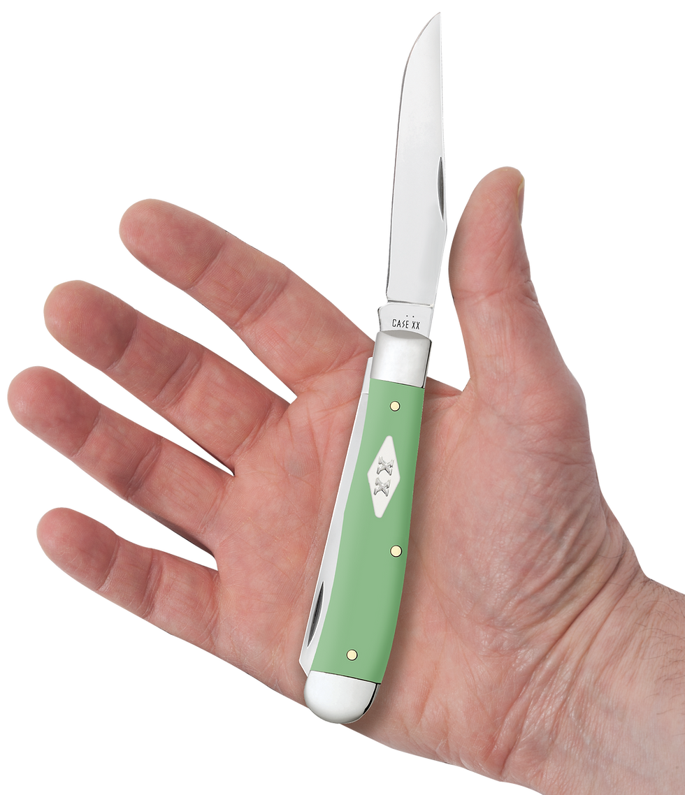 Thumbnail: Mint Green Synthetic Trapper