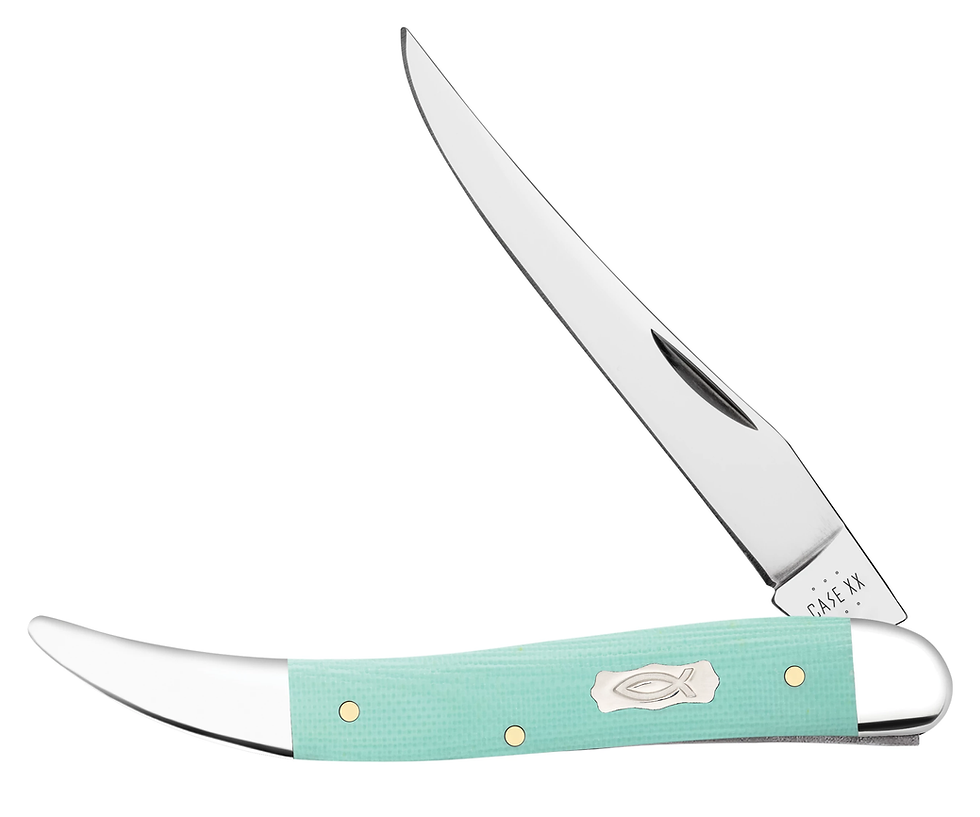 Thumbnail: Seafoam Green G-10 Medium Texas Toothpick