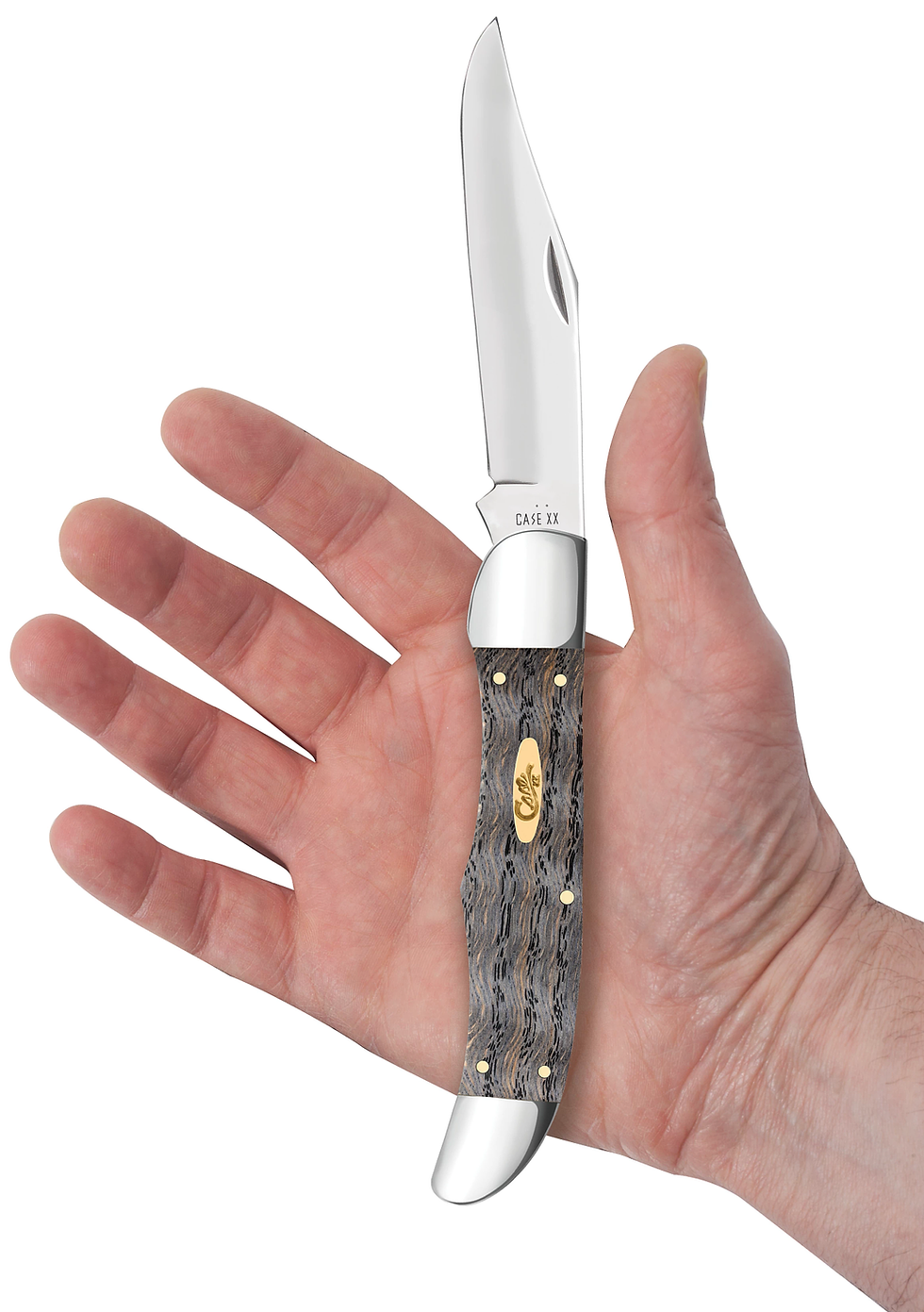 Thumbnail: Black Curly Oak Wood Folding Hunter