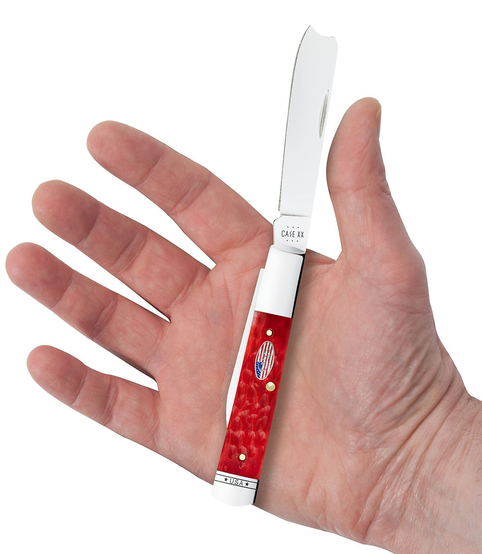 Thumbnail: Dark Red Bone Razor