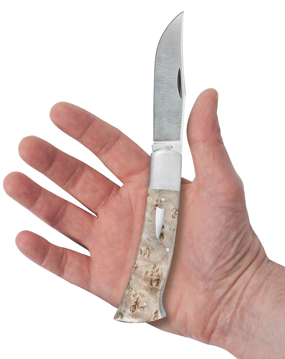 Thumbnail: Bill Ruple Collab Natural Birdseye Maple Wood Axe Handle