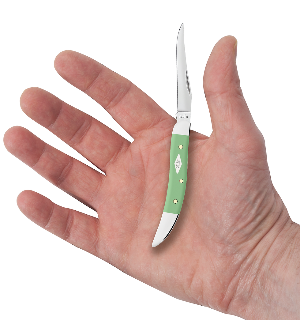 Thumbnail: Mint Green Synthetic Small Texas Toothpick