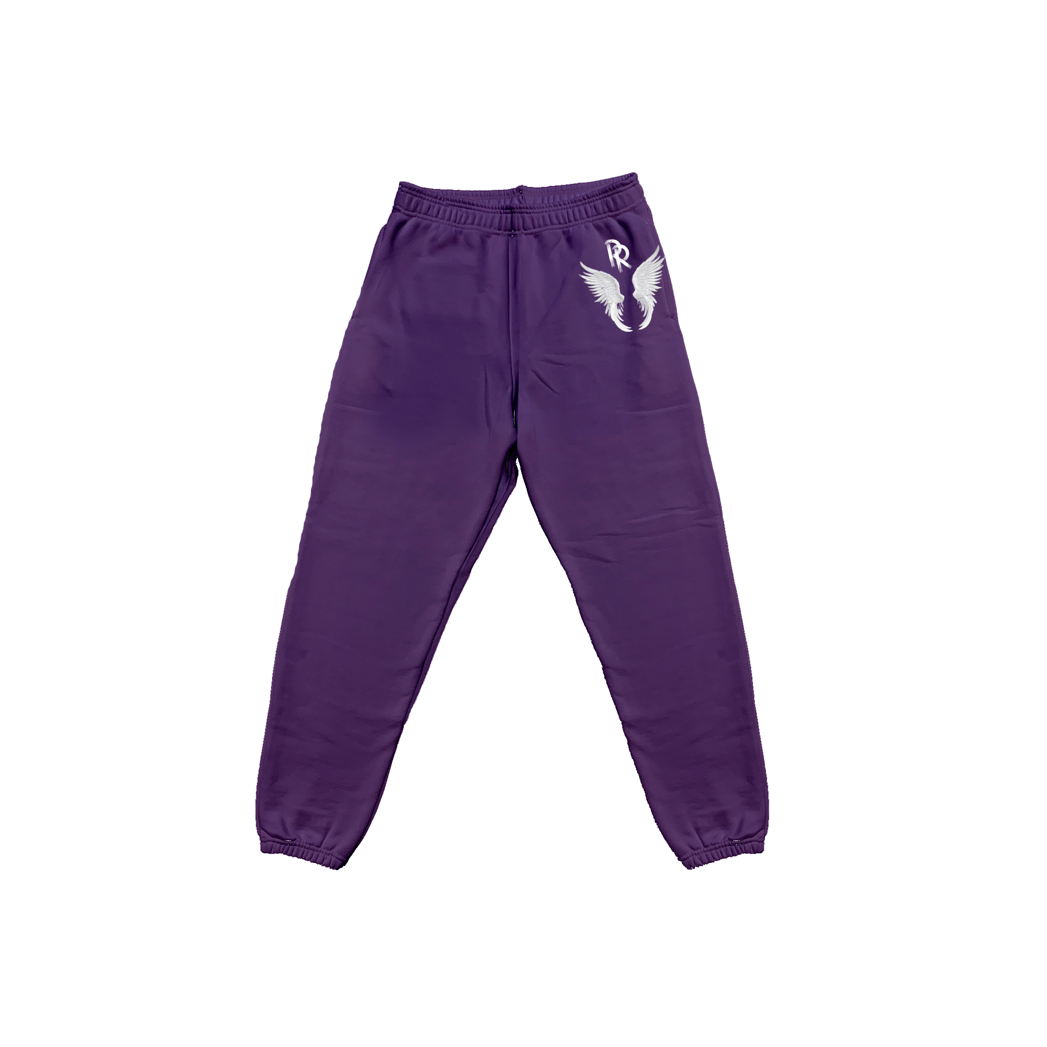 purple sweat pants